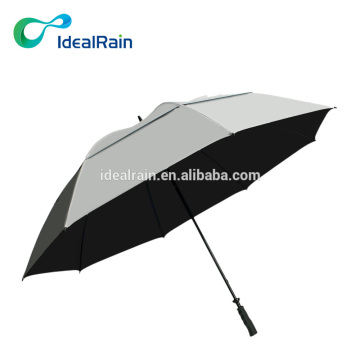 Windproof Walking Stick Umbella Auto Open Outdoor Golf Umbrella