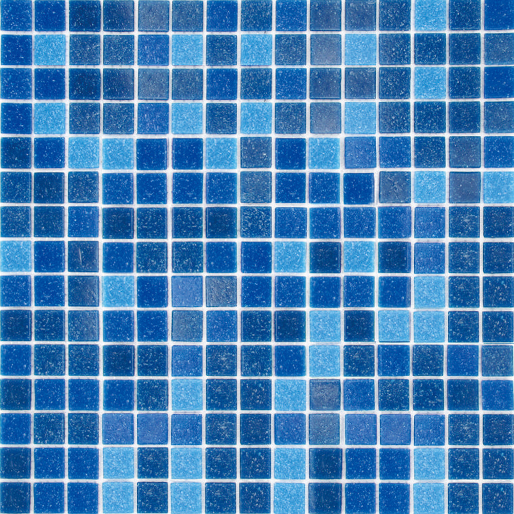 Оптовая низкая цена мозаичный пол из синего стекла в бассейне