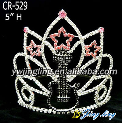 Pageant Crown guitar star shape CR-529