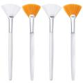 Clay Mud Facial Mask Fan Makeup Brushes