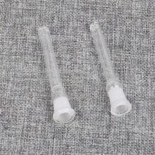 Spot factory direct sales of 85mm length transparent color glass hookah pipe hookah accessories