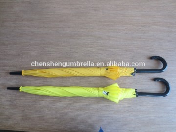 High quality yellow cheap rain umbrellas