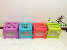 Bathroom home plastic stool for adult children plastic chair