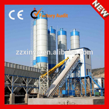 Made in China low cost elba HZS90 belt conveying concrete batching plant