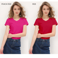 Wholesale Customized Ladies Cotton Printed T-Shirts