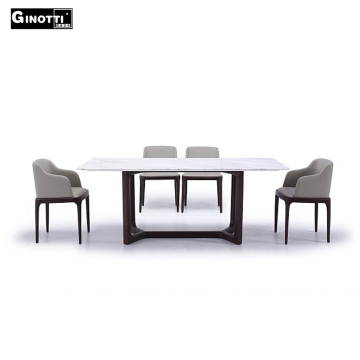 Rectangle modern wooden table for dining