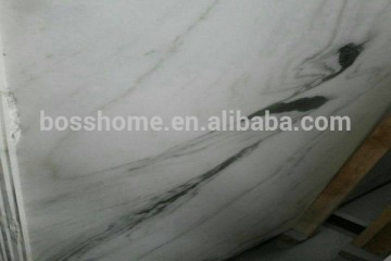 Crystal white marble slabs