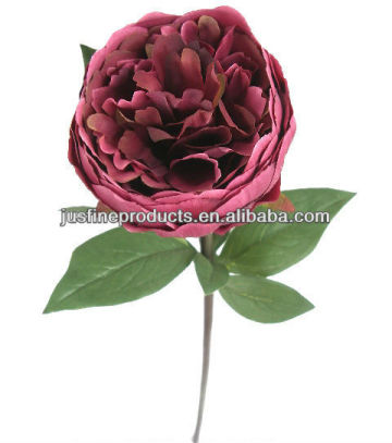 48cm Silk Peony, Artificial Peony Stem, High Quality Artificial Peony