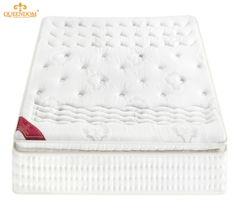 Good-quality fragra dual layer box-spring hotel bed mattress