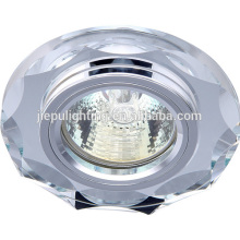 household crystal round surface ceiling downlight kit