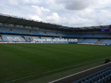 p10 outdoor rubber mask led perimeter advertising system