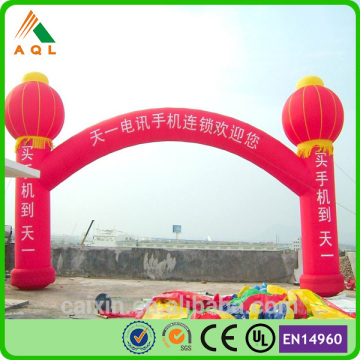 Red Color Oxford 8*4M inflatable arches inflatable advertising