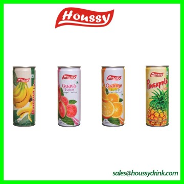 Houssy 250ml Canned Packaging Fruit Juice