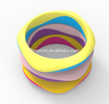 Wholesale silicone teething bangle Silicone Teething Rings For Baby Toys
