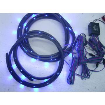 7 color changing led under car led car kits