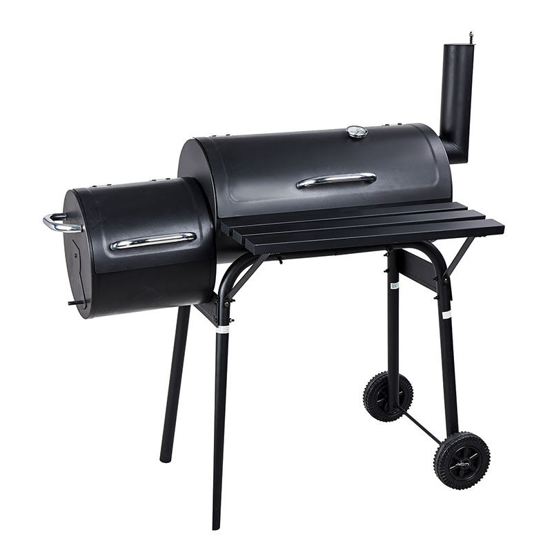 Outdoor American charcoal grill large mother-son