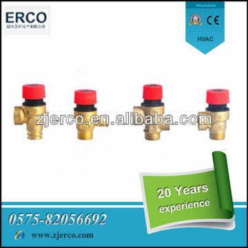 Water heater safety valve