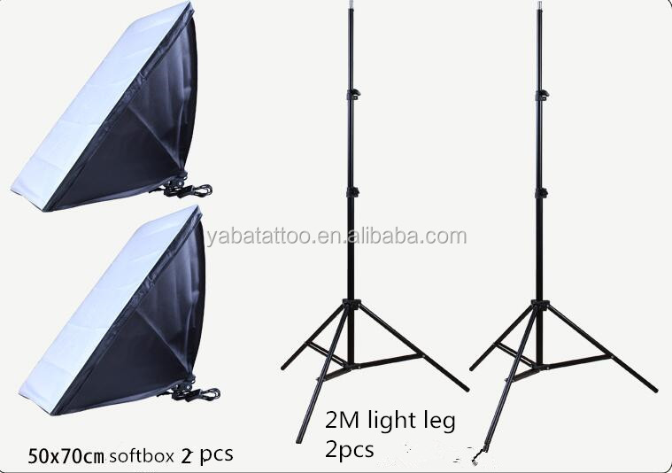 New arrival Tattoo light stand soft box photography light box photo studio products