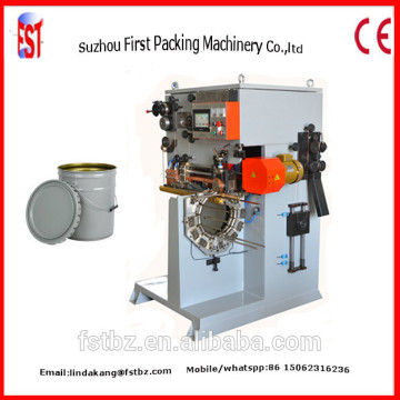 Metal Steel Tin Round Cone Shape Side Drum Seam Welding Machine