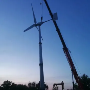 100 kW wind turbine installation site