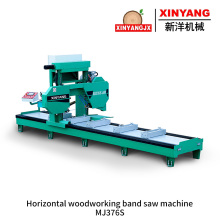 Horizontal woodworking band saw machine MJ376S