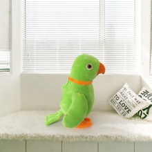 Wholesale Custom Electronic Singing Talking Green Parrot Plush Toys