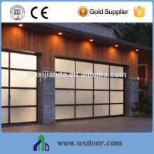 Commercial/Industrial Electric Aluminium Frame Glass Panel Security Garage Doo