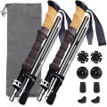 7075 Aluminum Hiking Stretching Folding Trekking Pole