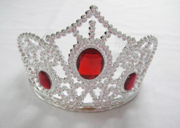 Red Diamonds Mountain Crown Tiara