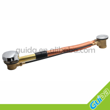 Modern Chrome Pop Up Overflow Bath Plug Waste