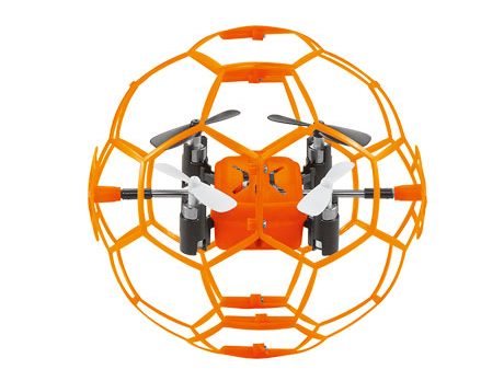 2.4GHz RC Climbing Mini Football Quadcopter Drone