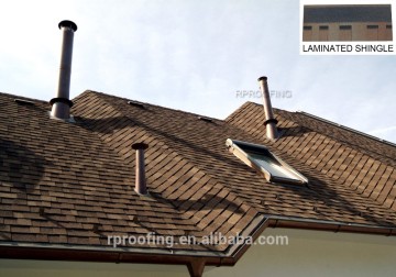 double layer fiberglass asphalt roof shingle prices/building material