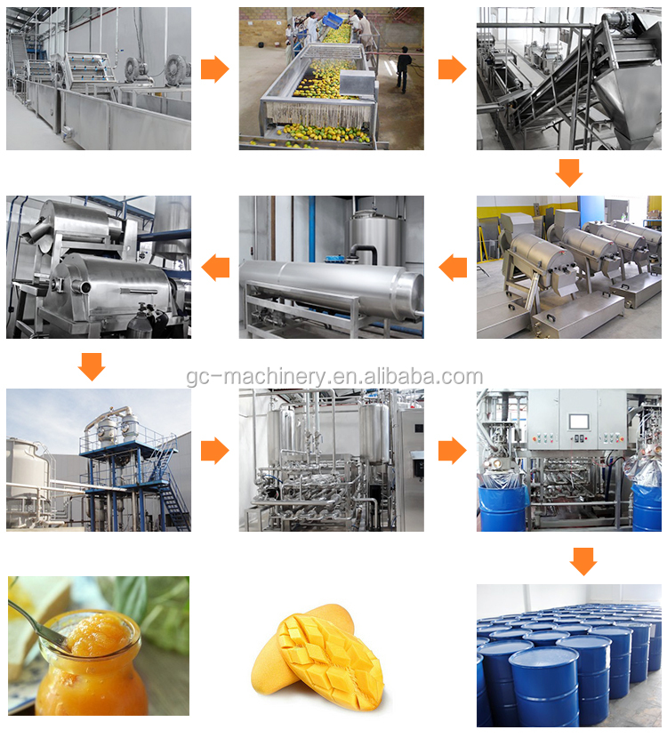 Automatic tomato paste processing machine tomato paste processing plant for sale