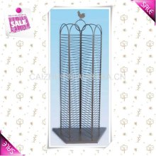 2016 Hot sale DVD CD rack iron wire display rack from china