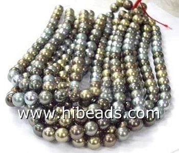 muticolor shell pearl beads/south sea shell beads LSP0001