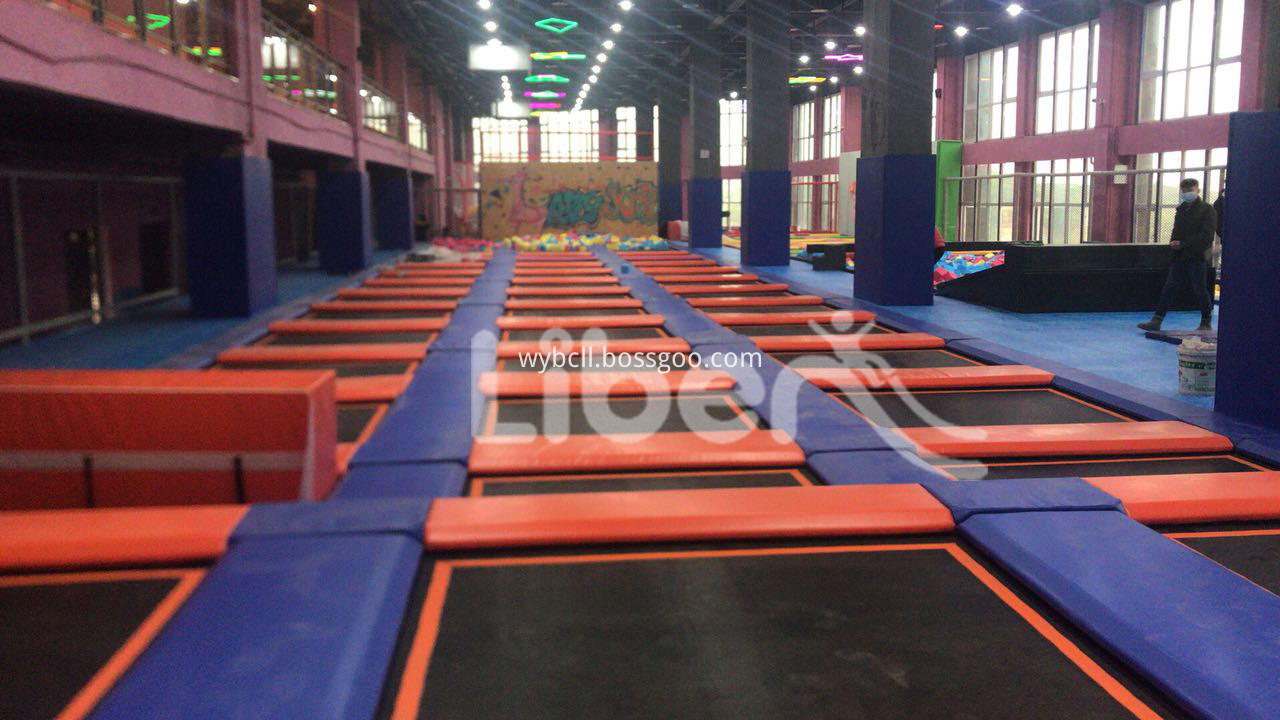 large trampoline company