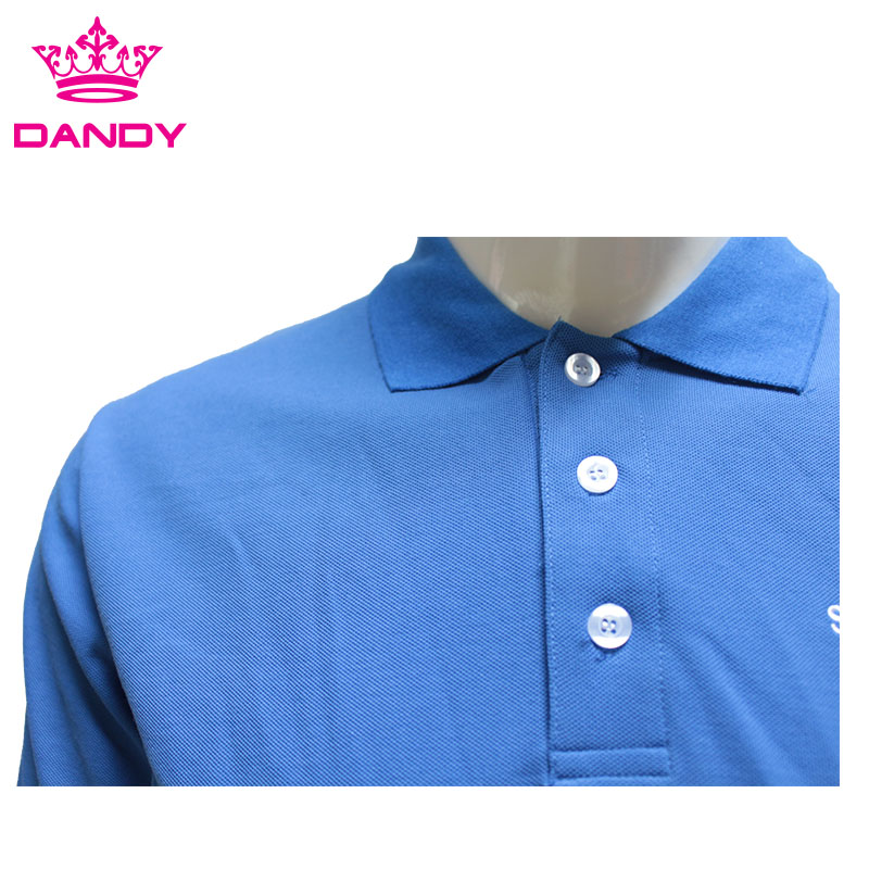 royal blue polo shirt