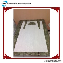 White Colour Disposable LDPE Apron