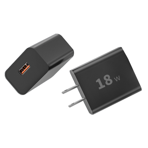 Ny snabbladdning USB -laddare 18W Fast Charge Single Port USB Wall Charger för mobiltelefon