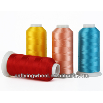 100% HT polyester filament fibre sewing thread