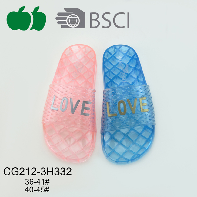 Cheap Women Jelly Pvc Plastic Slippers