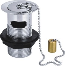 Brass Ball Chain Plug Drain for Slotted Wash Basin Fitting