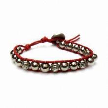 Fangle Friendship Bracelet with Fashionable Button Clasp, Available in Various Colors and Styles