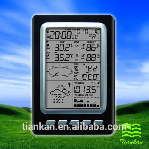 WS1030 rf 433mhz wireless weather station clock