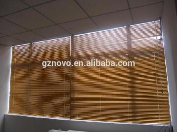 NOVO hot selling wood venetian blind / Electric venetian blinds tubular motor with mechnical localizer