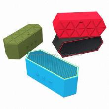 Mini Portable Speakers with Dual-microphone for Noise Reduction and Echo Cancellation