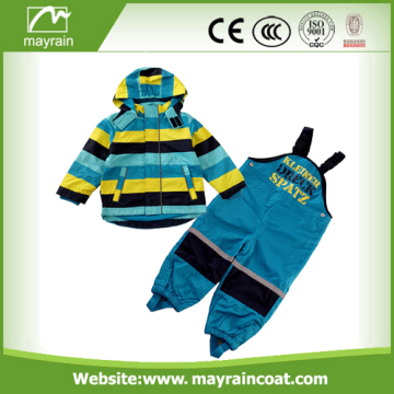 Cartoon Polyester Children Raincoats Rainsuits