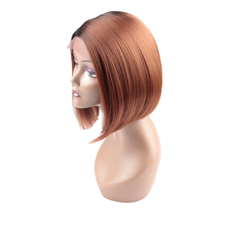 2021 High Temperature Fiber Silky Ladies Synthetic Wig Synthetic Bob Lace Front Wig Heat Resistant Synthetic Hair Wigs