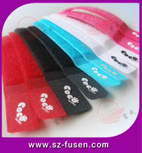 SGS Passed Reusable Colorful Printing OEM Velcro Cable Ties