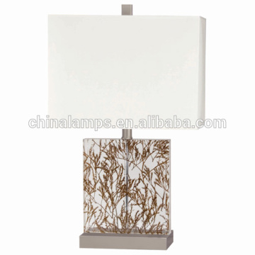 UL CUL,CE flower table lamp polyresin base